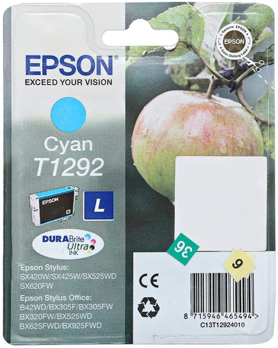 Epson Toner Cartridge - T-1292, Cyan - eBuy UAE